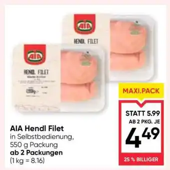 Maximarkt AIA Hendl-Filet Angebot
