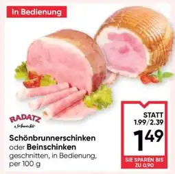 Maximarkt Schönbrunnerschinken oder Beinschinken Angebot