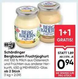 Maximarkt Schärdinger Bergbauern Fruchtjoghurt Angebot