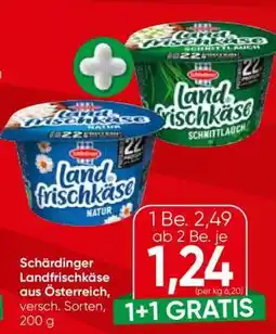 Spar Schärdinger Landfrischkäse Angebot