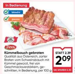 Maximarkt Kümmelbauch gebraten Angebot