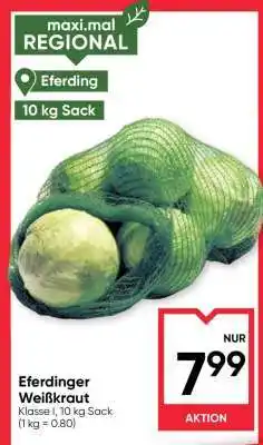 Maximarkt Eferdinger Weißkraut Angebot