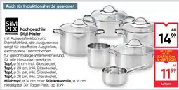 Maximarkt SIMPEX PROFESSIONAL Kochgeschirr Didi Maier Angebot