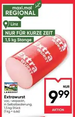 Maximarkt EXTRAWURST Angebot