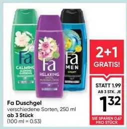 Maximarkt FA DUSCHGEL Angebot