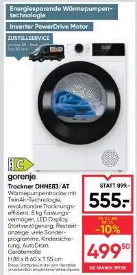 Maximarkt Trockner DHNE83/AT Angebot