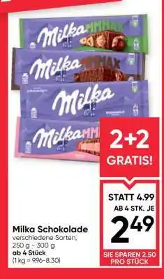 Maximarkt MILKA SCHOKOLADE Angebot