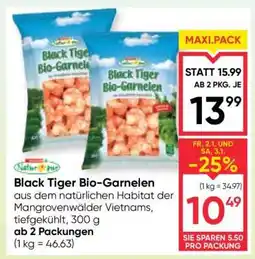 Maximarkt Black Tiger Bio-Garnelen Angebot