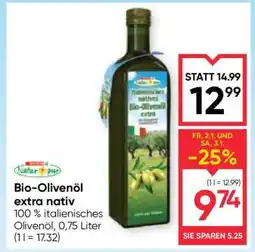 Maximarkt Bio-Olivenöl extra nativ Angebot