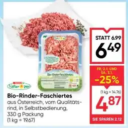 Maximarkt Bio Rinder- faschiertes Angebot