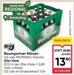 Maximarkt Baumgartner Märzen Angebot