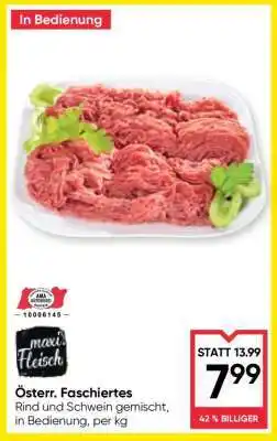 Maximarkt Österr. Faschiertes Angebot