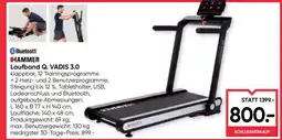Maximarkt HAMMER Laufband Q. Vadis 3.0 Angebot