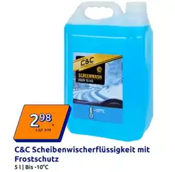 Action C&C Scheibenwischerflüssigkeit mit Frostschutz Angebot