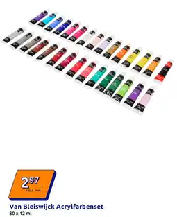 Action Van Bleiswijck Acrylfarbenset Angebot