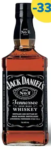 T&G Jack Daniel's Tennessee Whiskey Old No. 7 Angebot