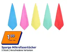 Action Spargo Mikrofasertücher Angebot