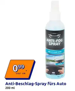 Action Anti-Beschlag-Spray fürs Auto Angebot