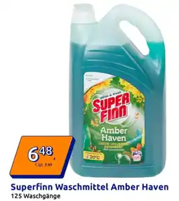 Action Superfinn Waschmittel Amber Haven Angebot