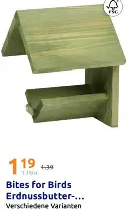 Action Bites for Birds Erdnussbutter Verschiedene Varianten Angebot