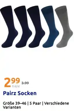 Action Pairz Socken Angebot