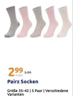 Action Pairz Socken Angebot