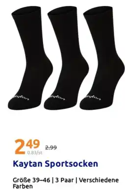 Action Kaytan Sportsocken Angebot