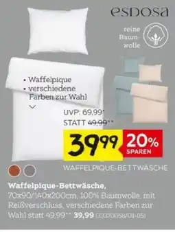 XXXLutz Waffelpique-Bettwäsche Angebot
