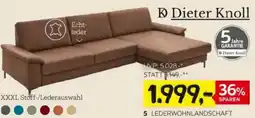 XXXLutz Lederwohnlandschaft Angebot