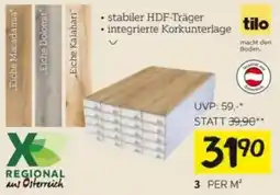 XXXLutz stabiler HDF-Träger integrierte Korkunterlage Angebot