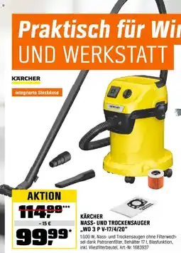 OBI Karcher nass- und trockensauger Angebot