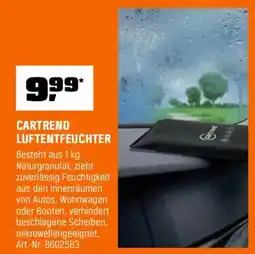 OBI Cartrend luftentfeuchter Angebot
