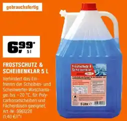 OBI FROSTSCHUTZ & SCHEIBENKLAR Angebot