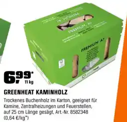 OBI Greenheat kaminholz Angebot