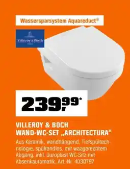 OBI Villeroy & boch wand-wc-setarchitectura Angebot