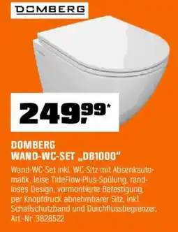 OBI Domberg wand-wc-set db1000 Angebot