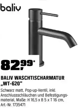 OBI BALIV WASCHTISCHARMATUR WT-620 Angebot