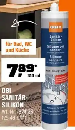 OBI Obi sanitär- silikon Angebot