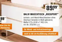 OBI Baliv waschtisch rockport Angebot