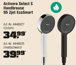OBI Activera Select S Handbrause 95 2jet EcoSmart Angebot