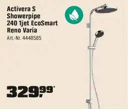 OBI Activera S Showerpipe 240 1jet EcoSmart Reno Varia Angebot