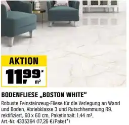 OBI Bodenfliese,,boston white" Angebot