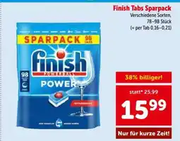 Interspar Finish Tabs Sparpack Angebot