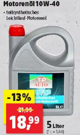Thomas Philipps Motorenöl 10W-40 Angebot