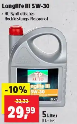 Thomas Philipps Longlife III 5W-30 Angebot