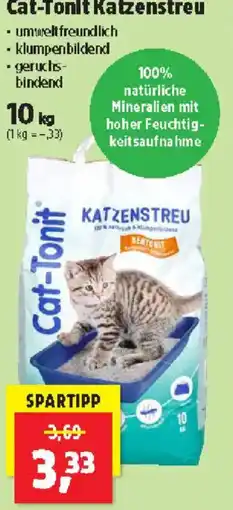 Thomas Philipps Cat-Tonit Katzenstreu Angebot