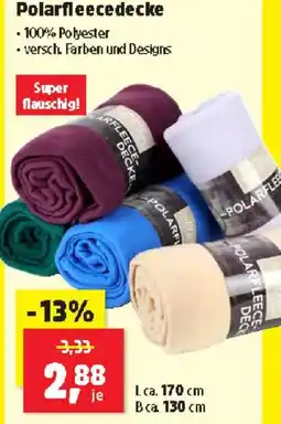 Thomas Philipps Polarfleecedecke Angebot