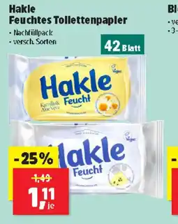 Thomas Philipps Hakle Feuchtes Tollettenpapler Angebot
