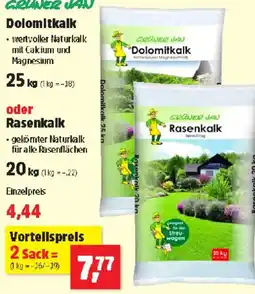 Thomas Philipps Dolomitkalk oder Rasenkalk Angebot