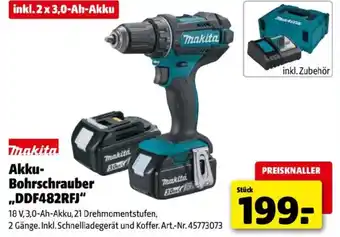 Akku Bohrschrauber DDF482RFJ